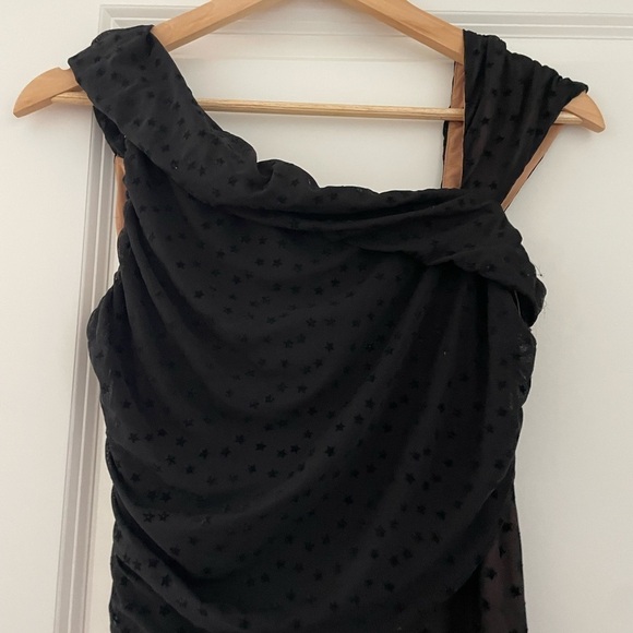 Revolve Majorelle Audrina Mesh Star Print Mini Dress - Picture 10 of 10